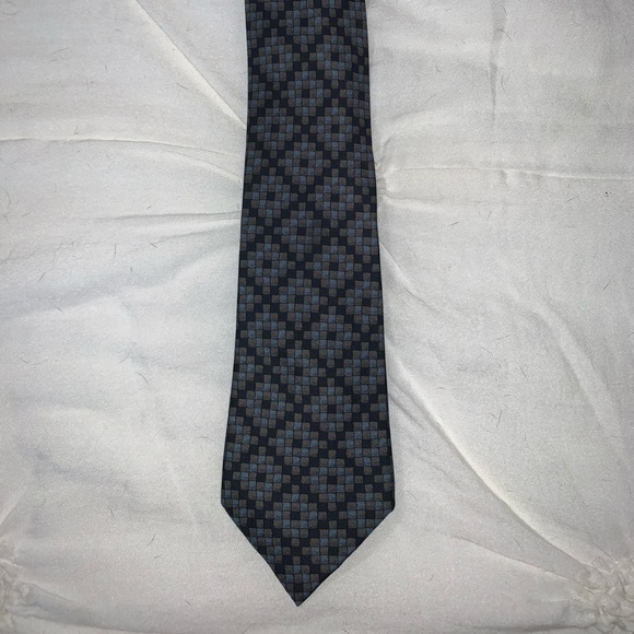 Hermes Other - Hermès blue/gray tone pattern tie